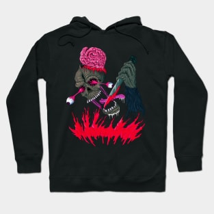 Crazy Insane Skull Hoodie